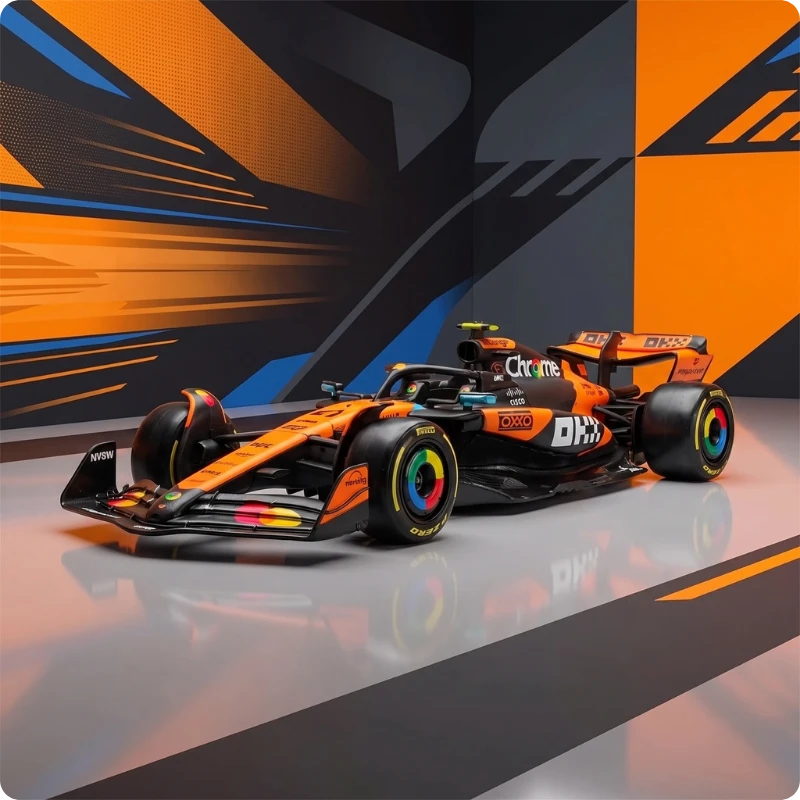 Miniatura F1 McLaren MCL39 2025 1:64 Bburago