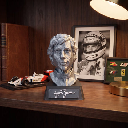 Busto Ayrton Senna