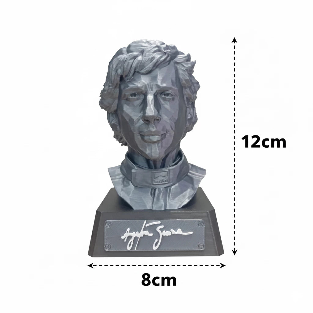 Busto Ayrton Senna