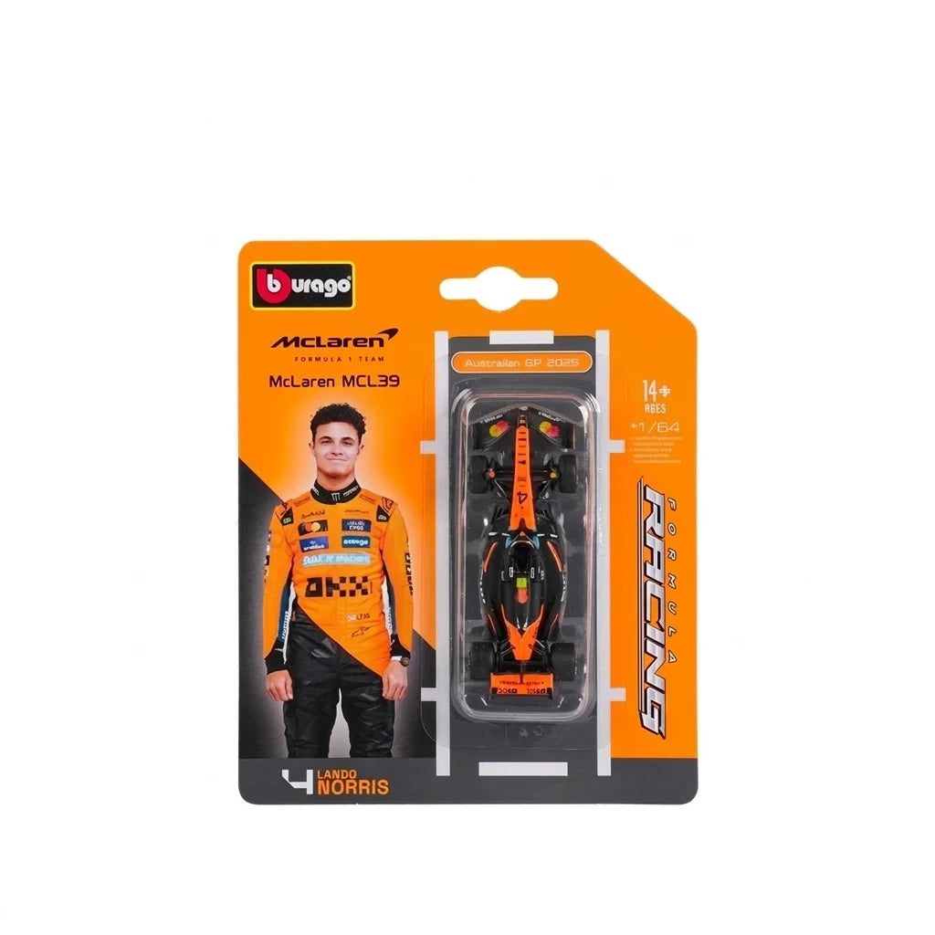 Miniatura F1 McLaren MCL39 2025 1:64 Bburago