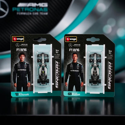 Miniatura F1 Mercedes-AMG W16 2025 1:64 Bburago