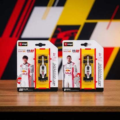 Miniatura F1 Red Bull RB21 2025 Edição Japan GP 1:64 Bburago