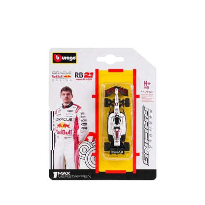 Miniatura F1 Red Bull RB21 2025 Edição Japan GP 1:64 Bburago