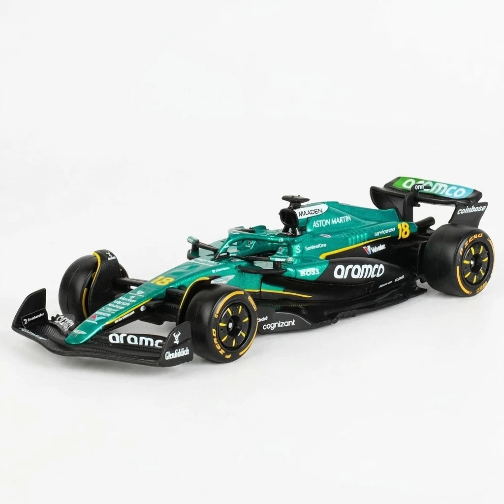 Miniatura de Fórmula 1 Aston Martin AMR25 2025 1:43 Bburago