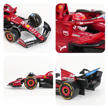Miniatura de Fórmula 1 Ferrari SF-25 2025 1:43 Bburago