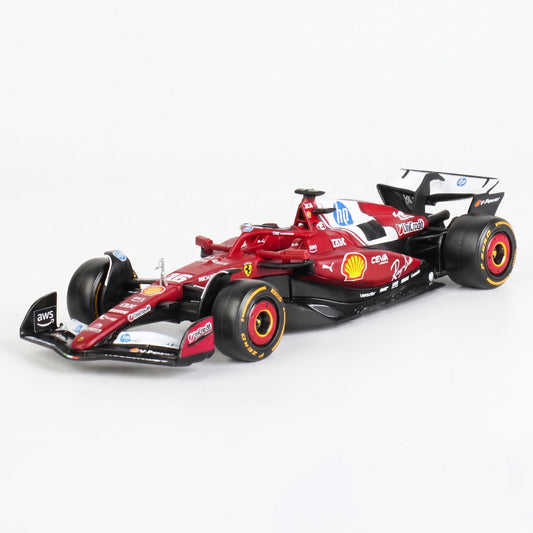 Miniatura de Fórmula 1 Ferrari SF-25 2025 1:43 Bburago