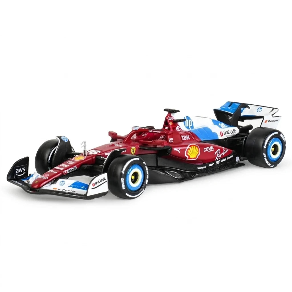 Miniatura de Fórmula 1 Ferrari SF-25 2025 Edição Miami 1:43 Bburago