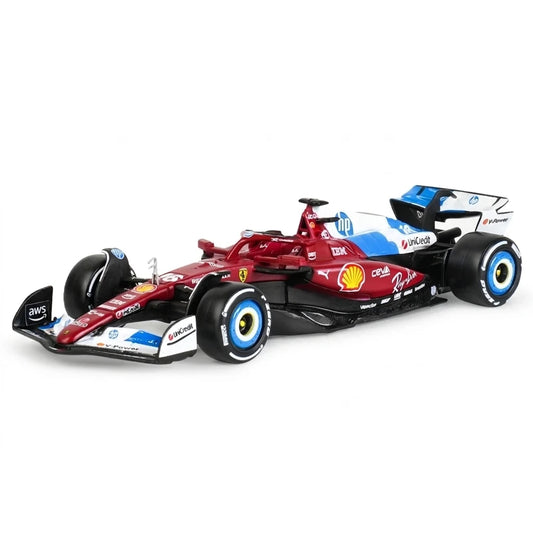 Miniatura de Fórmula 1 Ferrari SF-25 2025 Edição Miami 1:43 Bburago