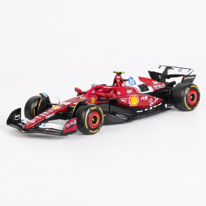Miniatura de Fórmula 1 Ferrari SF-25 2025 1:43 Bburago
