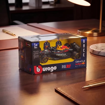 Miniatura de Fórmula 1 Red Bull Racing RB21 2025 1:43 Bburago